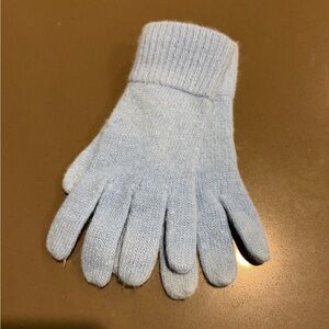 Betmar Sky Blue Angora Gloves